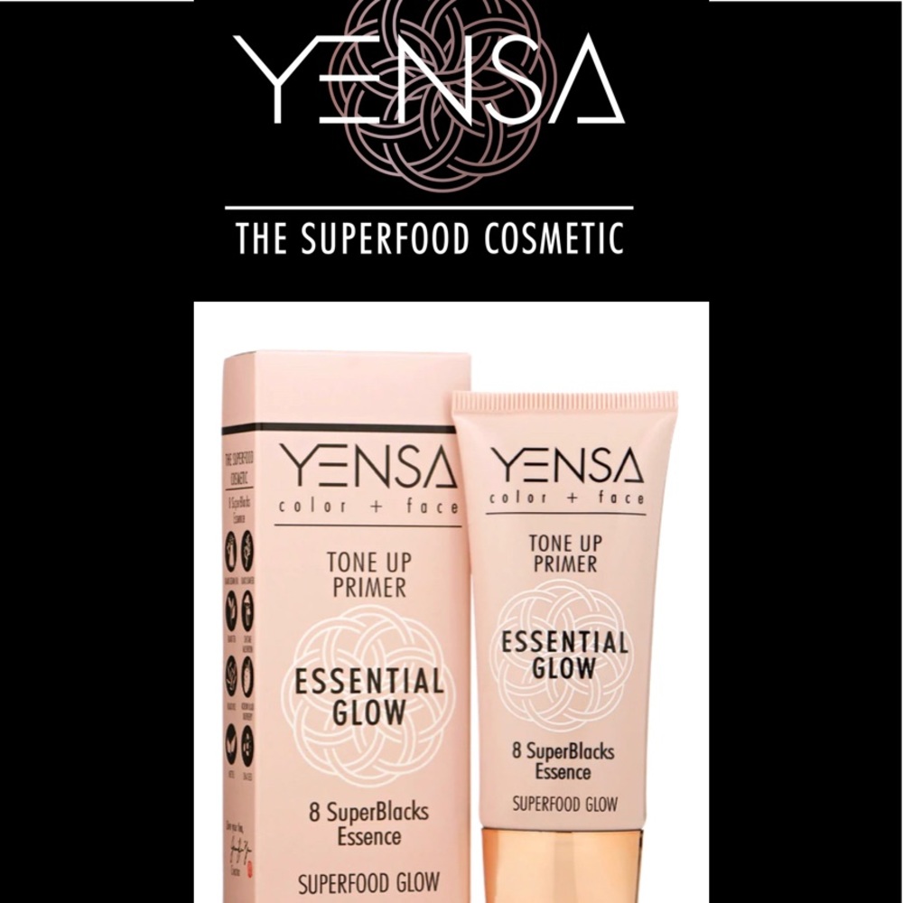YENSA color + face Tone Up Primer‎ Essential Glow 8 SuperBlacks Essence